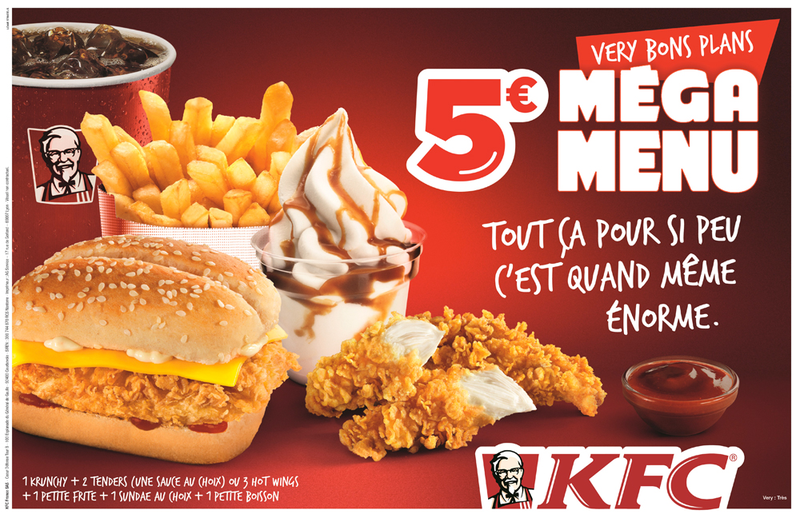 Lowe France pour KFC - restauration rapide, « On s'habitue vite aux Very Bons Plans KFC ...
