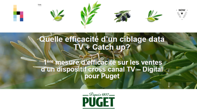 Havas Media et TF1 Publicité pour Huiles Puget – Ciblage data en vidéo pour Puget
