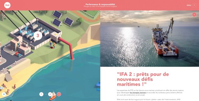 WALK (Agence W) pour RTE – « Voyage électrique, au cœur des projets RTE 2017 »