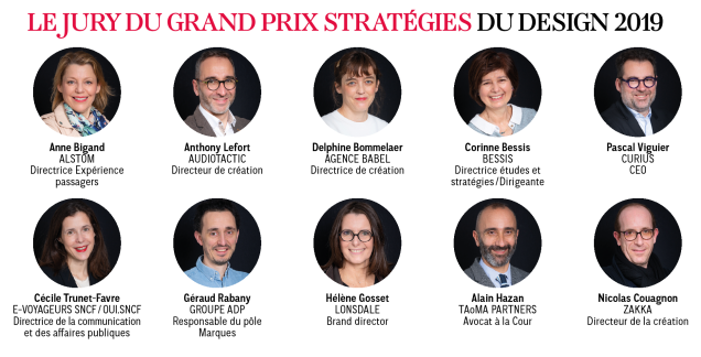 Jury Grand Prix Stratégies du Design 2019