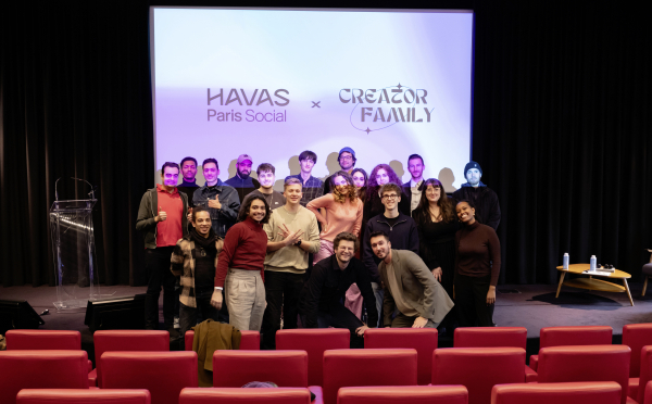 Havas Paris Social a conclu un partenariat avec la Creator Family, un collectif de 70 créateurs de contenus indépendants.