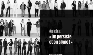 Avec la tribune et photo manifeste «#MeToo On persiste et on signe !», Le Monde a réuni une centaine de personnalités engagées contre les violences sexistes et sexuelles.