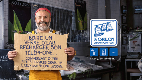 TBWA\Corporate pour l’Association La Cloche / Le Carillon – « Poussez la porte »