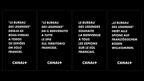 BETC pour Canal+ – Affichage aéroport « Le Bureau des légendes »