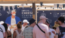 Les fromages européens à la conquête des festivaliers
