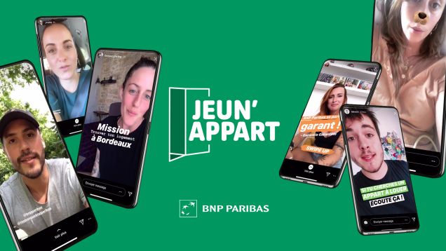 Publicis Conseil pour BNP Paribas – « Jeun’Appart »