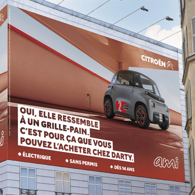 Buzzman et MediaCom pour Citroën – « AMI. La Citroën avec les plus beaux défauts. »