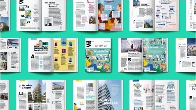 Babel pour Vinci Immobilier – « VI !, le magazine interne pensé en écosystème, qui mêle transformation et plaisir »