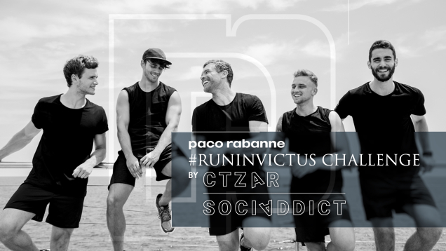 Ctzar / Sociaddict pour Paco Rabanne Parfums – « #RunInvictus Challenge »