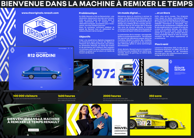Razorfish France pour Renault – « The Originals Renault »