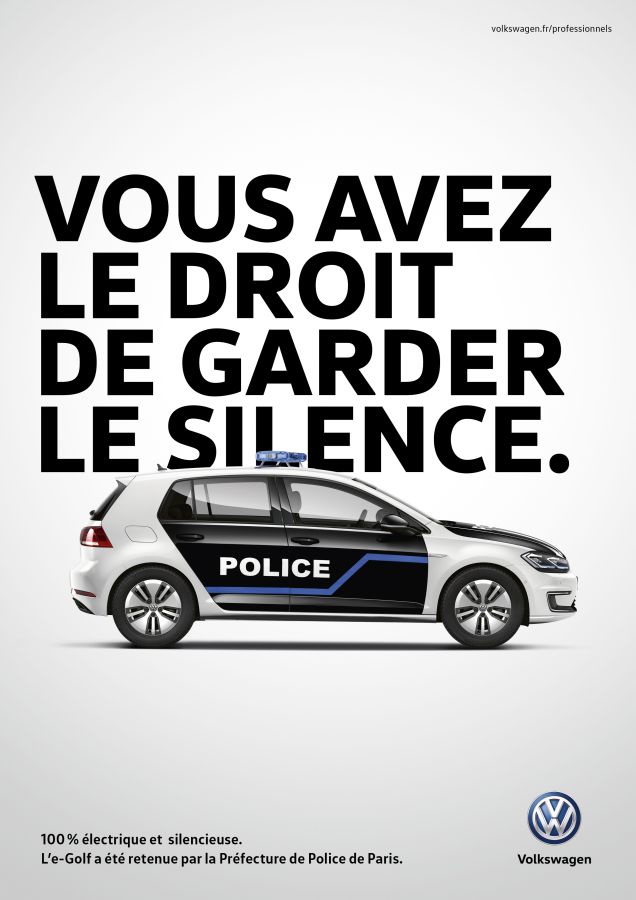 DDB Paris pour Volkswagen – « Police »