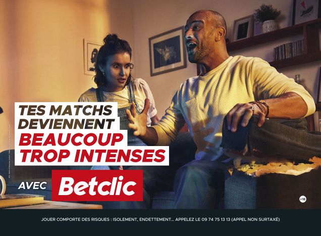 Lafourmi pour Betclic – « Vos matchs deviennent beaucoup trop intenses avec Betclic »