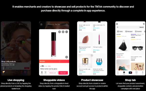 TikTok forge de plus en plus sa dimension e-commerce, notamment avec le TikTok Shop.