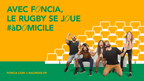 Sport Market pour Foncia – « Avec Foncia, le rugby se joue #àDomicile – 11 »
