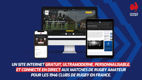 Source et Apsulis pour la Fédération Française de Rugby – «  Projet sites clubs  »