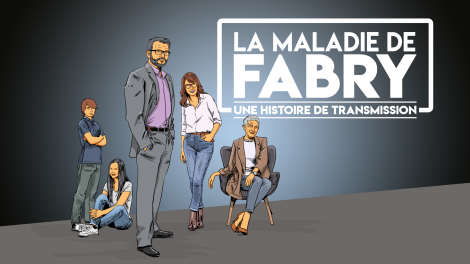 Your-Comics pour Sanofi Genzyme – « La Maladie de Fabry : une histoire de transmission »