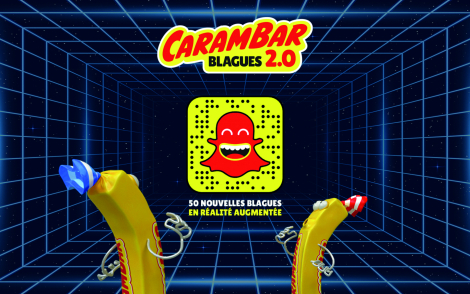 Fred & Farid Paris, Snapchat, KR Wavemaker et Makemepulse pour Carambar – « Carambar Blagues 2.0 »