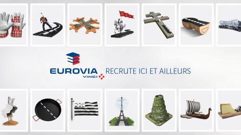 Brainsonic pour Eurovia – « Eurovia recrute ici et ailleurs »