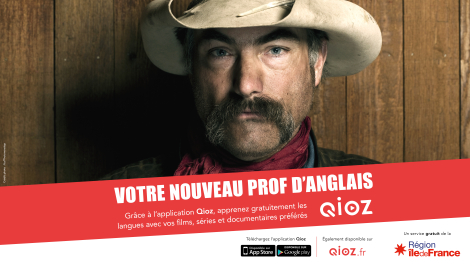 Publicis Consultants pour Région Île-de-France – « QIOZ, osez les langues en VO »
