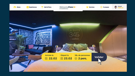 Havas Sports & Entertainment pour AccorHotels – "Welcome Fans by AccorHotels"