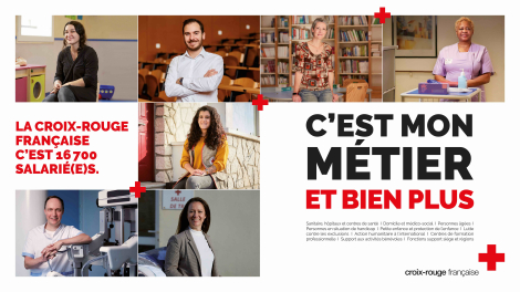 Zcomme pour la Croix-Rouge Française – « Campagne de valorisation des salariés de la Croix-Rouge Française »