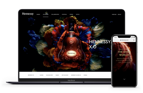 Wide agency (groupe Micropole) pour Hennessy – « Plateforme digitale monde »