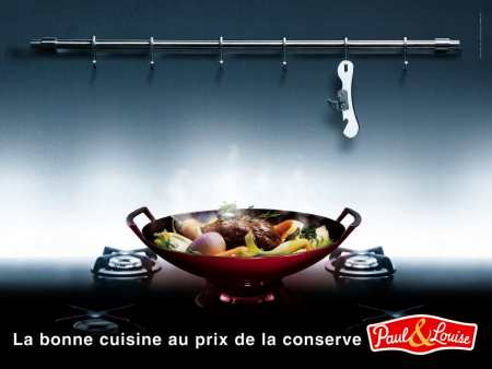 Paul & Louise (groupe COVI) - plats cuisinés appertisés, Le plat et  l'ouvre boîte - octobre 2003 - Stratégies