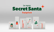 Artefact 3000 et Brave pour Franprix – « Le Rayon Secret Santa »