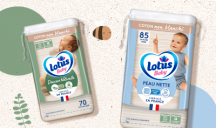 Lotus Baby - Packaging cotons non blanchis