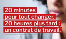 Okó pour Caisse d’Épargne Île-de-France – « Campagne marque employeur 20 minutes / 20 heures »