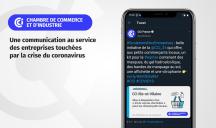 CCI France en interne – « Une communication au service des entreprises touchées par la crise du coronavirus »