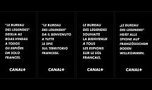 BETC pour Canal+ – Affichage aéroport « Le Bureau des légendes »