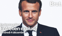 Brut – « Interview exclusive d’Emmanuel Macron – Président de la République »