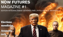 Un magazine entièrement réalisé par l'intelligence artificielle explore les tendances de 2024.